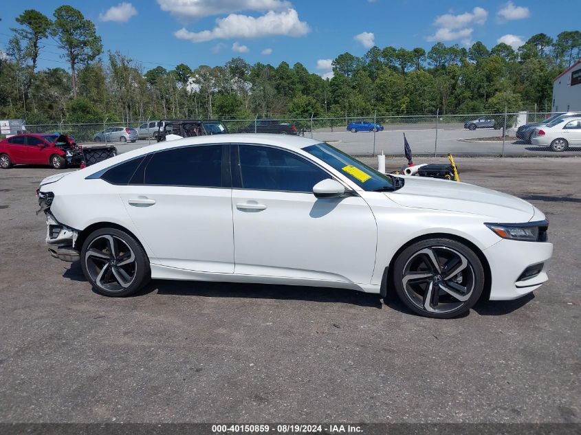 2018 Honda Accord Sport VIN: 1HGCV1F32JA163994 Lot: 40150859