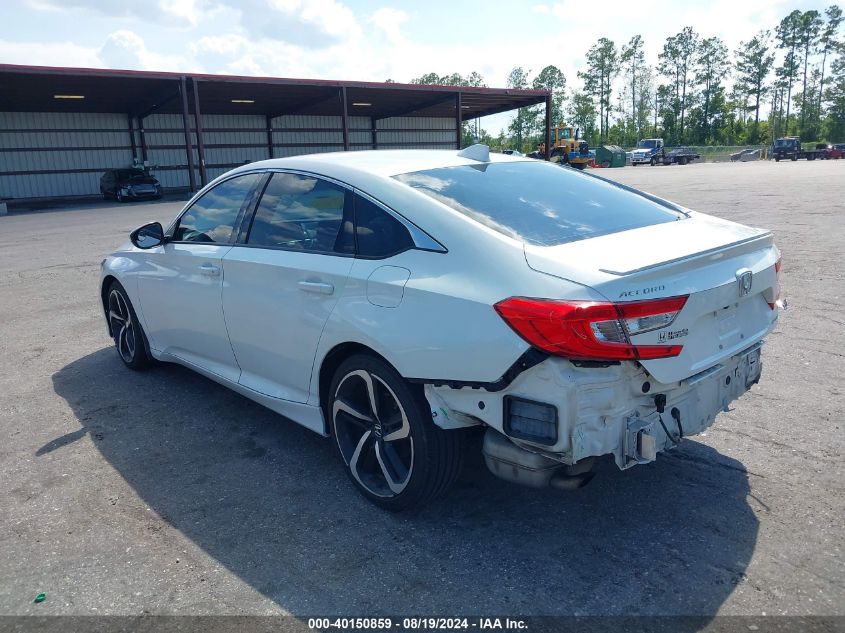 2018 Honda Accord Sport VIN: 1HGCV1F32JA163994 Lot: 40150859