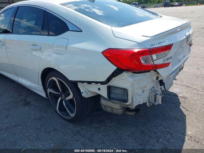 2018 Honda Accord Sport VIN: 1HGCV1F32JA163994 Lot: 40150859