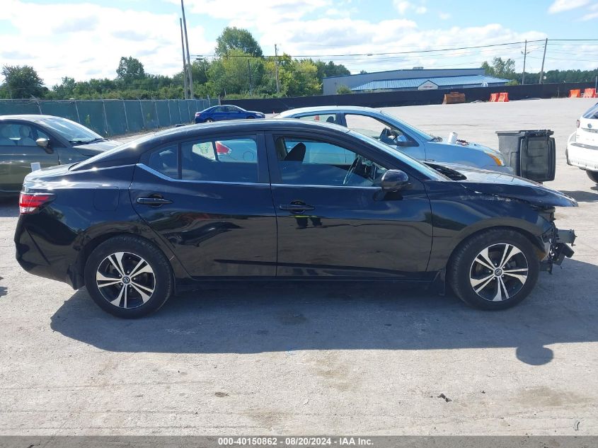 2020 Nissan Sentra Sv VIN: 3N1AB8CV1LY291898 Lot: 40150862