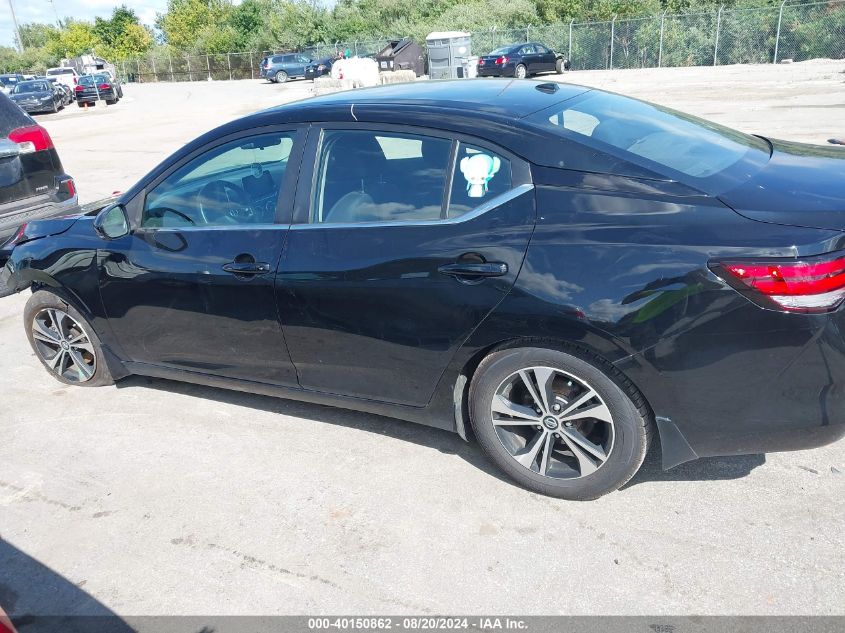 2020 Nissan Sentra Sv VIN: 3N1AB8CV1LY291898 Lot: 40150862