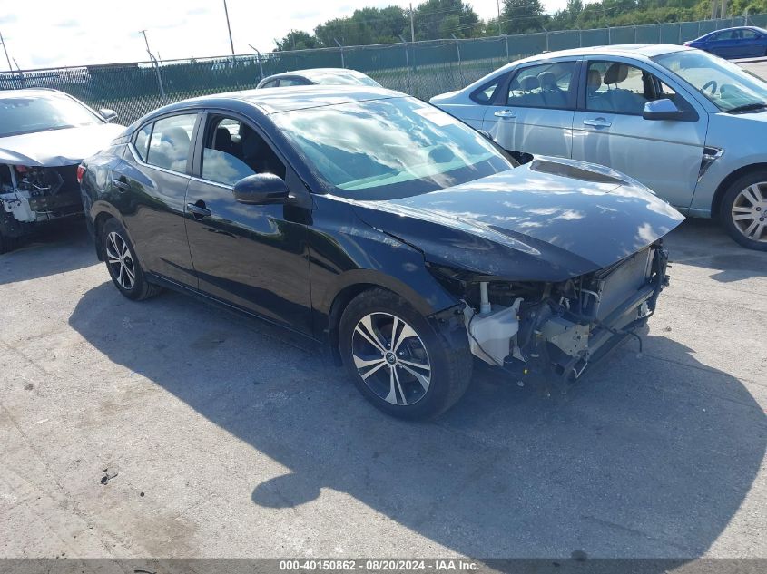 2020 Nissan Sentra Sv VIN: 3N1AB8CV1LY291898 Lot: 40150862