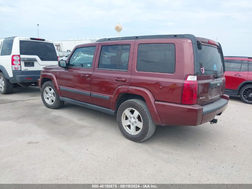 2007 Jeep Commander Sport VIN: 1J8HG48K87C578764 Lot: 40150875