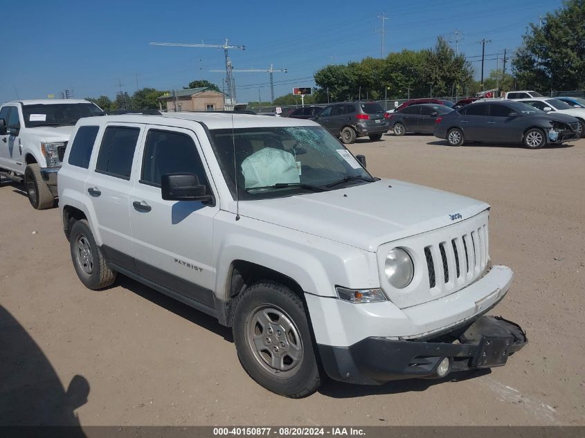 2012 Jeep Patriot Sport VIN: 1C4NJPBA0CD673806 Lot: 40150877