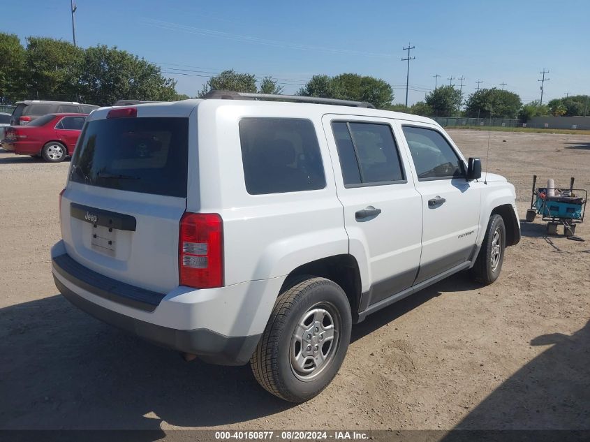 2012 Jeep Patriot Sport VIN: 1C4NJPBA0CD673806 Lot: 40150877