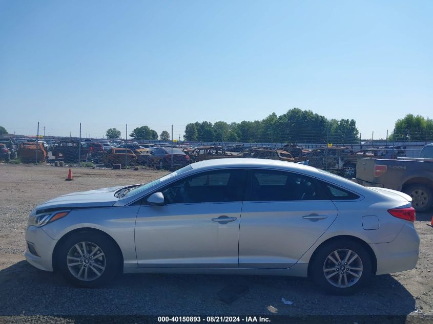 2016 HYUNDAI SONATA SE - 5NPE24AF9GH298619