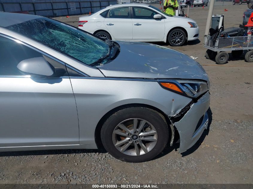 2016 Hyundai Sonata Se VIN: 5NPE24AF9GH298619 Lot: 40150893