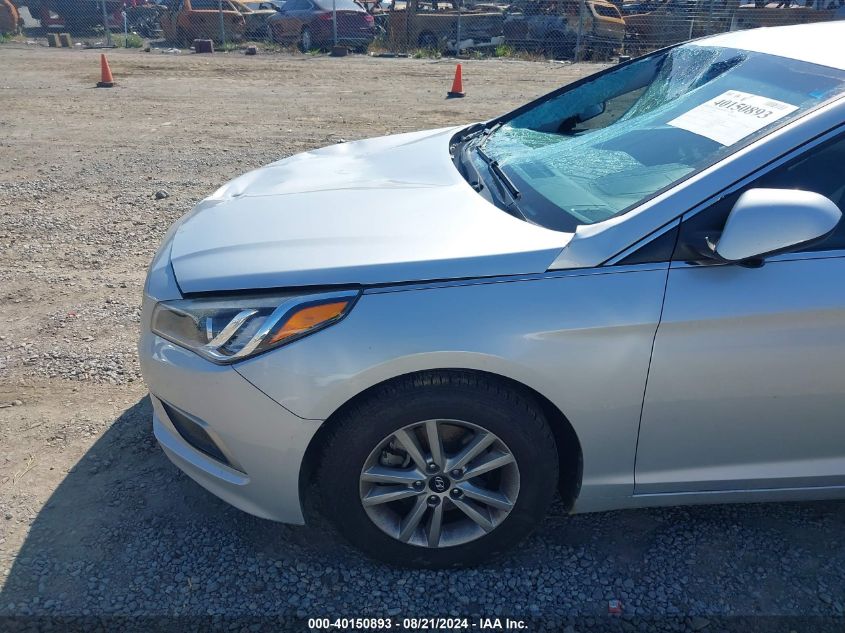 2016 Hyundai Sonata Se VIN: 5NPE24AF9GH298619 Lot: 40150893