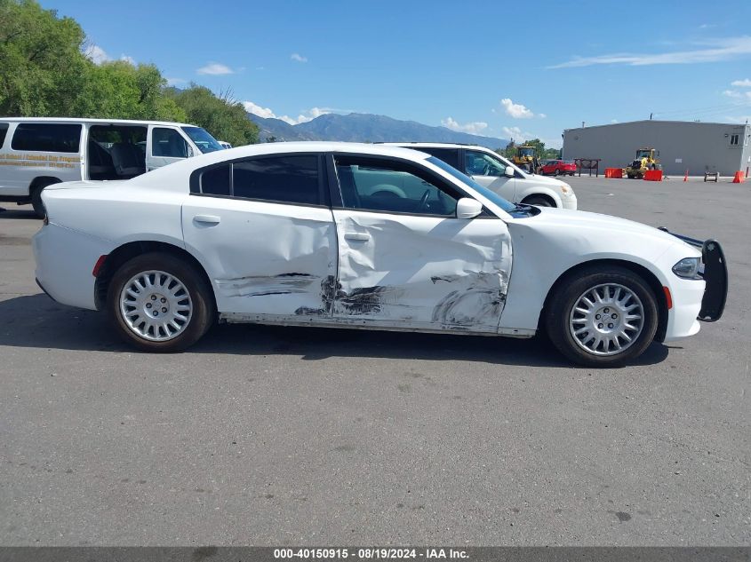 2018 Dodge Charger Police Awd VIN: 2C3CDXKT9JH295490 Lot: 40150915