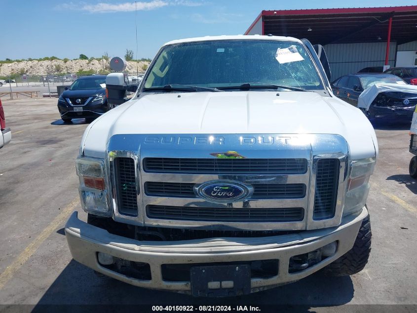 2008 Ford F-250 Fx4/Harley-Davidson/King Ranch/Lariat/Xl/Xlt VIN: 1FTSW21R38EB72604 Lot: 40150922