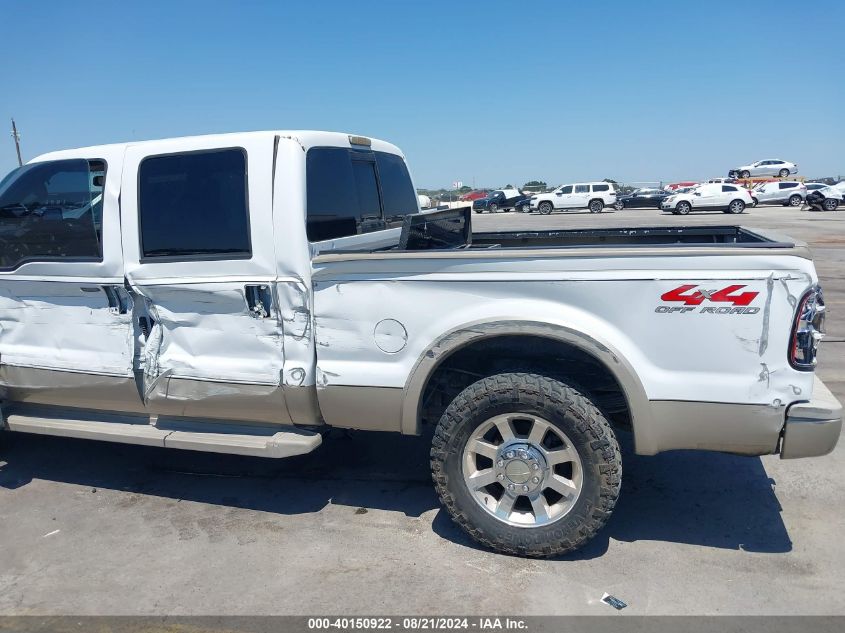 2008 Ford F-250 Fx4/Harley-Davidson/King Ranch/Lariat/Xl/Xlt VIN: 1FTSW21R38EB72604 Lot: 40150922