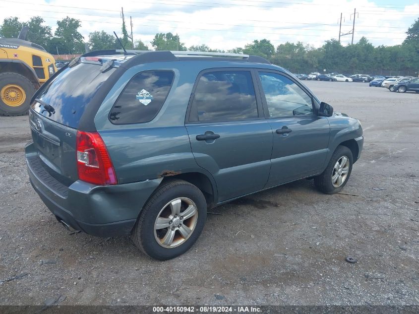 2009 Kia Sportage Lx VIN: KNDJF724997629594 Lot: 40150942