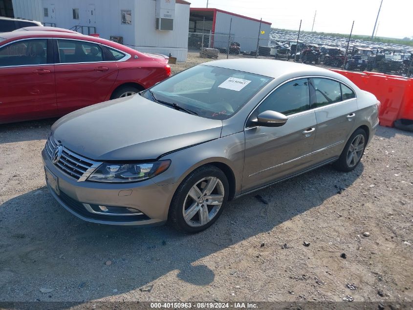 2013 Volkswagen Cc 2.0T Sport VIN: WVWBP7AN1DE558844 Lot: 40150963