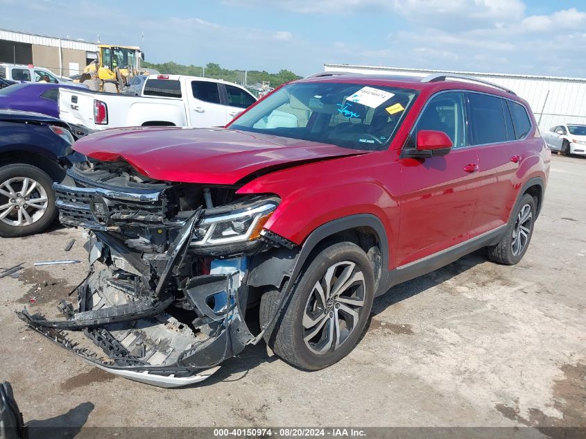 2021 Volkswagen Atlas 3.6L V6 Sel Premium VIN: 1V2TR2CA8MC500400 Lot: 40150974