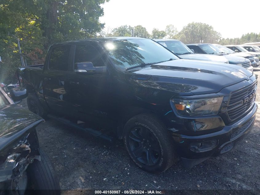 2021 Ram 1500 Big Horn 4X4 5'7 Box VIN: 1C6SRFFT7MN600517 Lot: 40150987