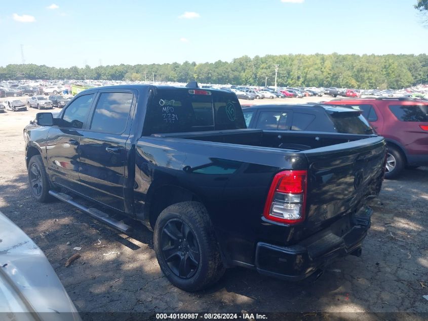 2021 Ram 1500 Big Horn 4X4 5'7 Box VIN: 1C6SRFFT7MN600517 Lot: 40150987