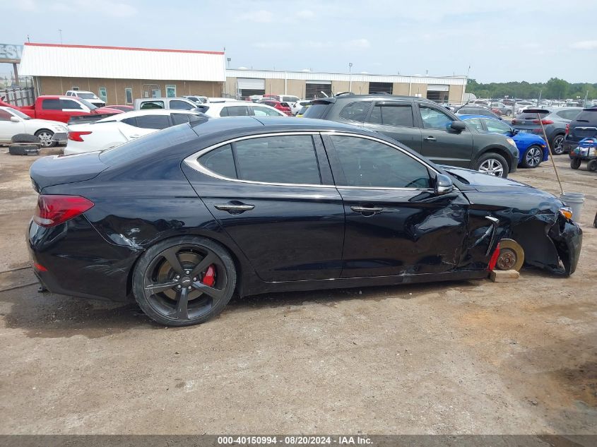 2020 Genesis G70 3.3T Awd/3.3T Rwd VIN: KMTG34LE9LU064024 Lot: 40150994