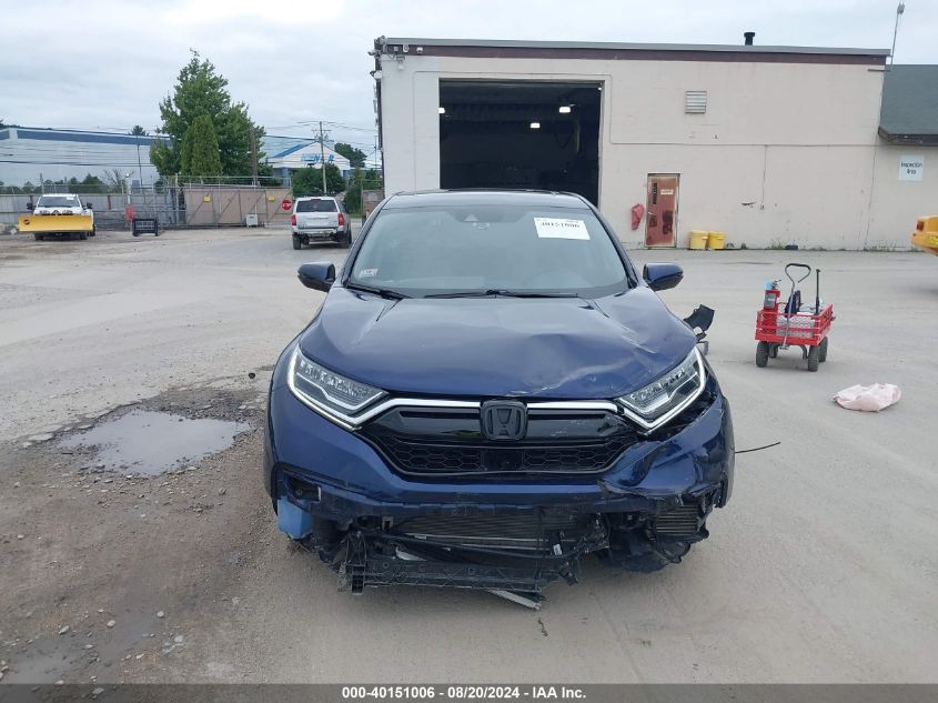 2021 Honda Cr-V Hybrid Ex VIN: 7FART6H58ME019523 Lot: 40151006