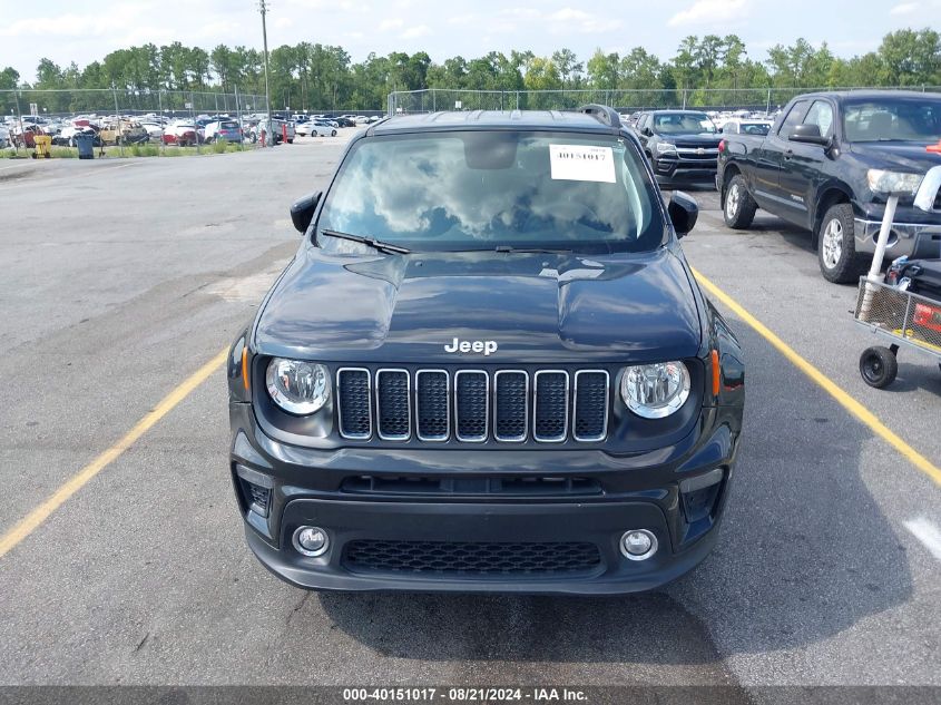 2020 Jeep Renegade Latitude Fwd VIN: ZACNJABB0LPL76782 Lot: 40151017