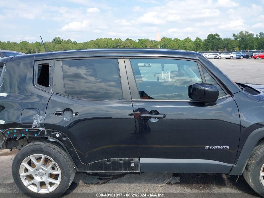 2020 Jeep Renegade Latitude Fwd VIN: ZACNJABB0LPL76782 Lot: 40151017