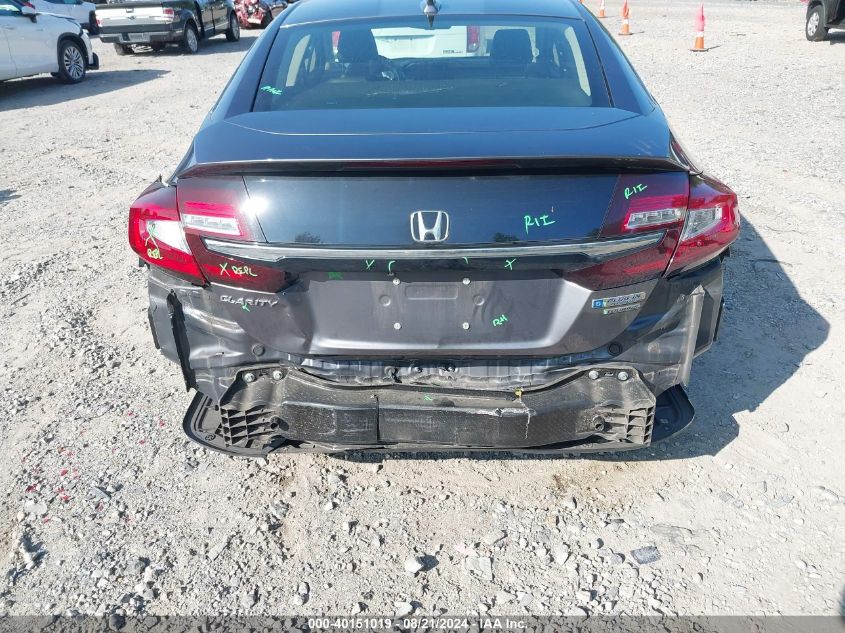 2018 Honda Clarity Plug-In Hybrid Touring VIN: JHMZC5F36JC002220 Lot: 40151019