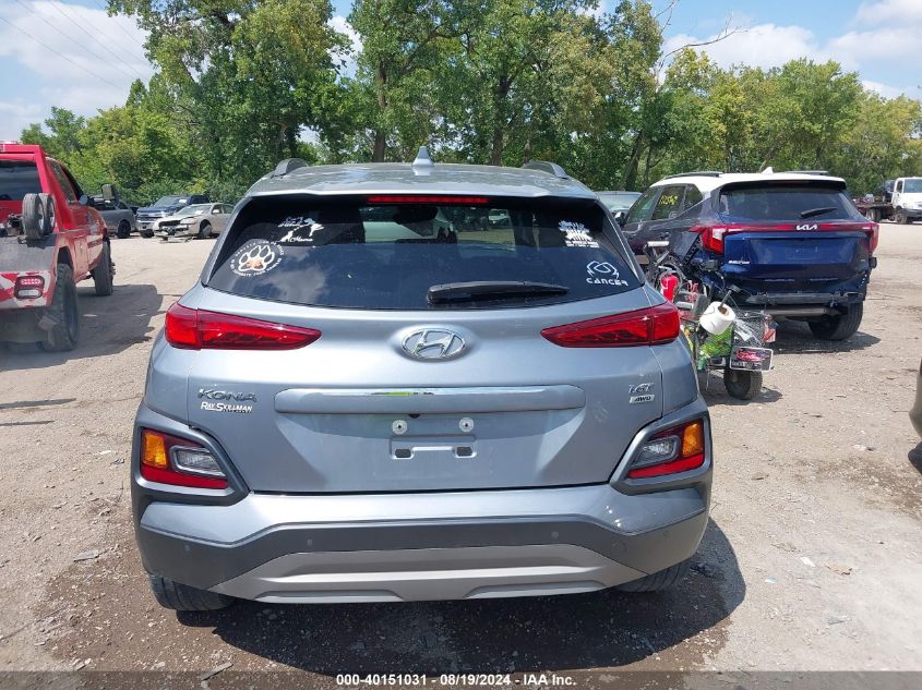 2021 Hyundai Kona Ultimate VIN: KM8K5CA56MU685928 Lot: 40151031