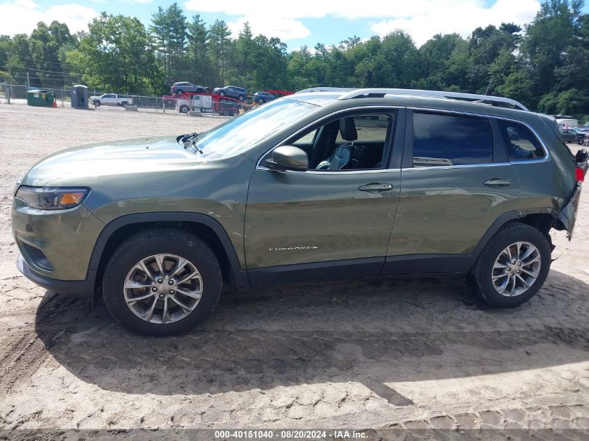 2019 Jeep Cherokee Latitude Plus 4X4 VIN: 1C4PJMLB8KD287454 Lot: 40151040