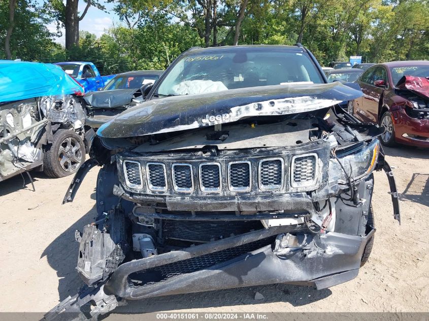 2018 Jeep Compass Latitude VIN: 3C4NJDBB4JT138752 Lot: 40151061