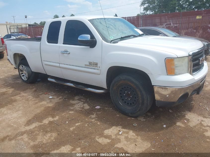 2009 GMC Sierra 1500 Sle VIN: 1GTEC29JX9Z269345 Lot: 40151077