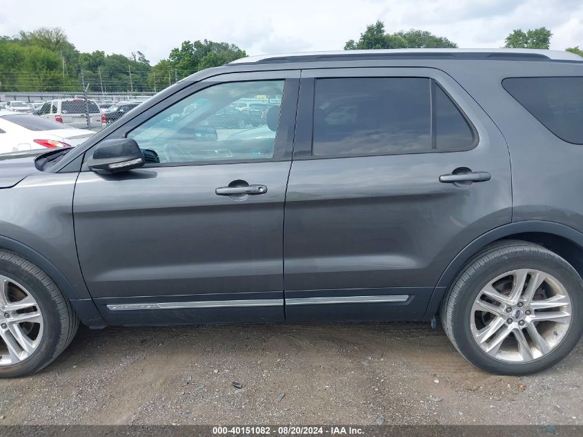 2016 Ford Explorer Xlt VIN: 1FM5K8D83GGB79145 Lot: 40151082