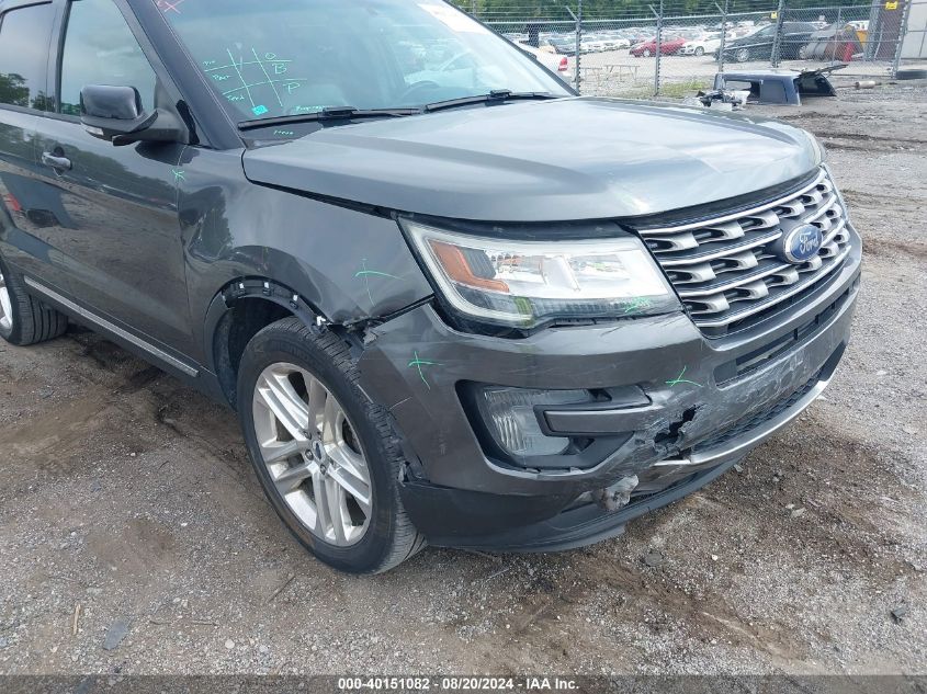 2016 Ford Explorer Xlt VIN: 1FM5K8D83GGB79145 Lot: 40151082