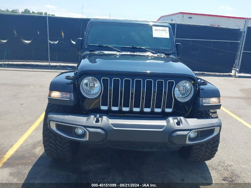 2020 Jeep Wrangler Unlimited Sahara 4X4 VIN: 1C4HJXENXLW133069 Lot: 40151099