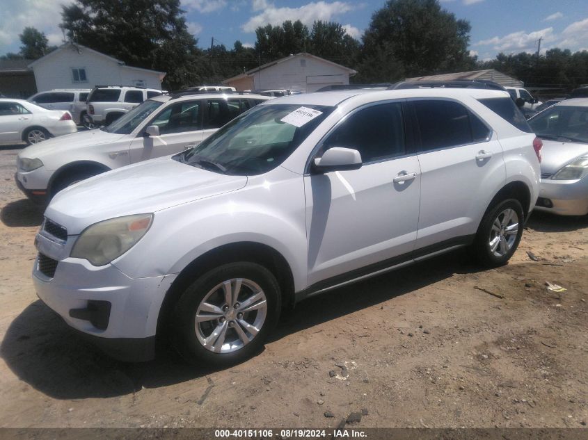 2011 Chevrolet Equinox 1Lt VIN: 2GNALDEC0B1262895 Lot: 40151106