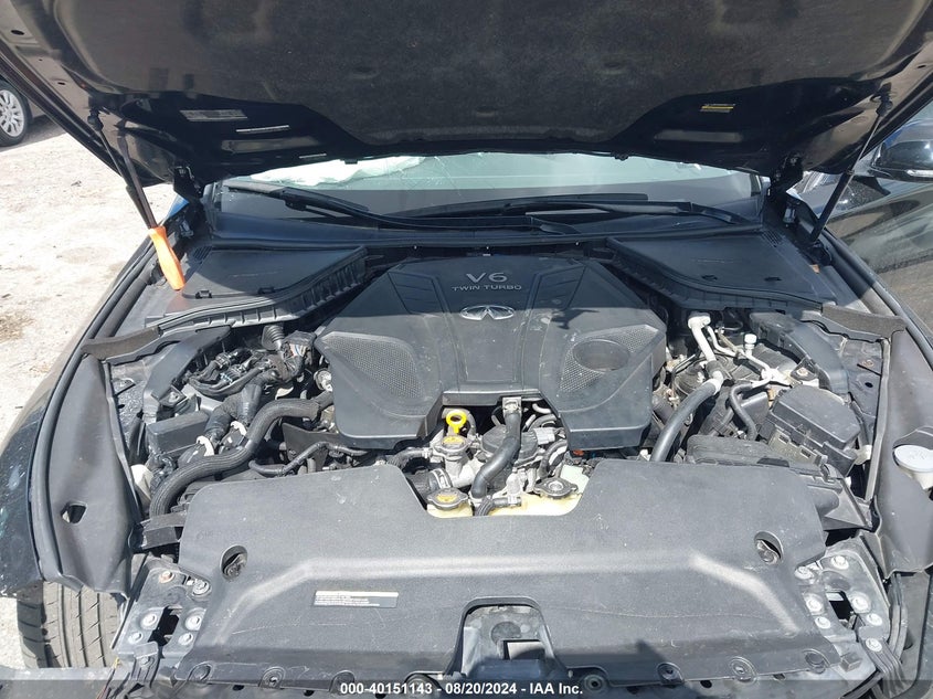 VIN JN1FV7AR2KM801285 2019 INFINITI Q50 3.0T RED SPORT 400