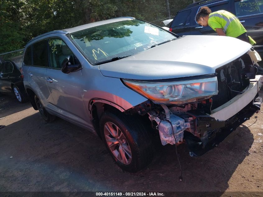 5TDJKRFH5FS158467 2015 TOYOTA HIGHLANDER - Image 1