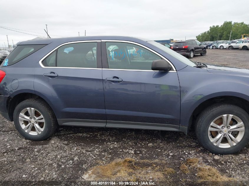 2013 Chevrolet Equinox Ls VIN: 2GNFLCEK0D6373993 Lot: 40151164