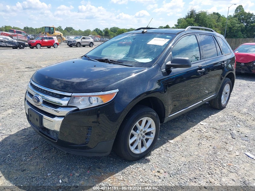 Vin: 2fmdk3gc7dbc05070, lot: 40639023, ford edge se 20132
