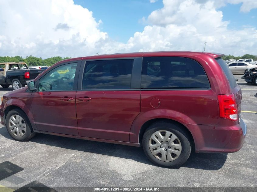 2018 Dodge Grand Caravan Se VIN: 2C4RDGBG3JR163960 Lot: 40151201