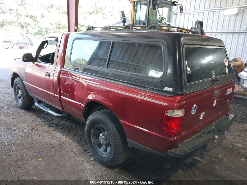 2004 Ford Ranger Xl/Xlt VIN: 1FTYR10D44PA22033 Lot: 40151216
