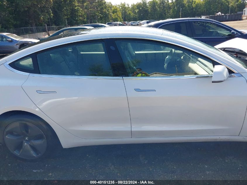 2020 Tesla Model 3 Standard Range Plus Rear-Wheel Drive/Standard Range Rear-Wheel Drive VIN: 5YJ3E1EA1LF792672 Lot: 40151235