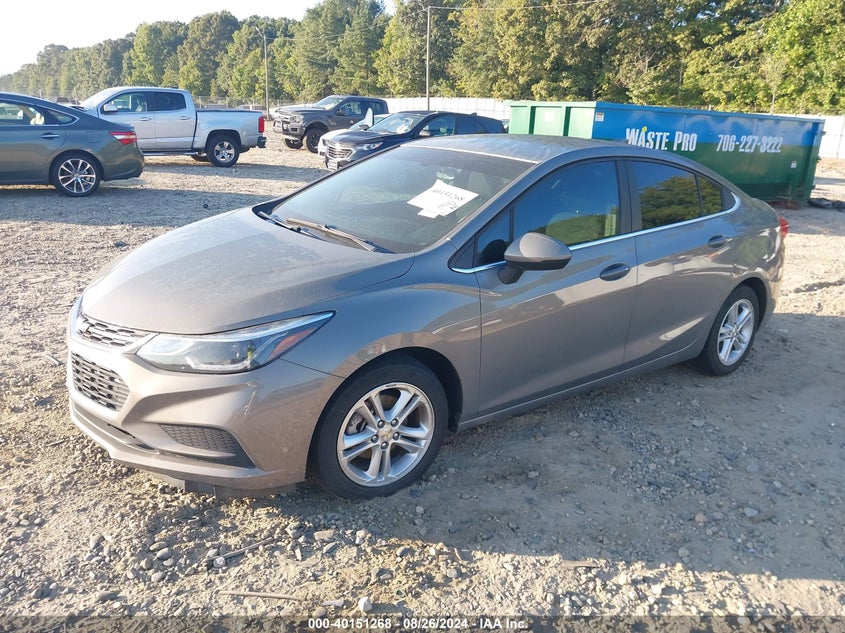 2018 CHEVROLET CRUZE LT AUTO - 1G1BE5SM8J7128639