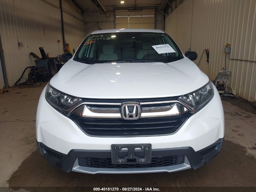 2019 Honda Cr-V Lx VIN: 2HKRW6H36KH208994 Lot: 40151270