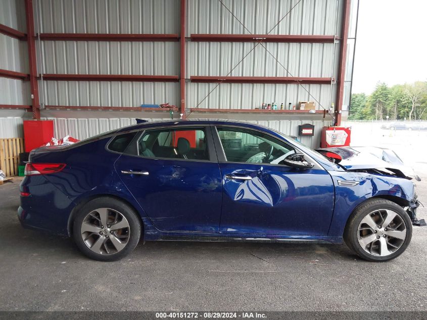 2019 Kia Optima S VIN: 5XXGT4L31KG316916 Lot: 40151272