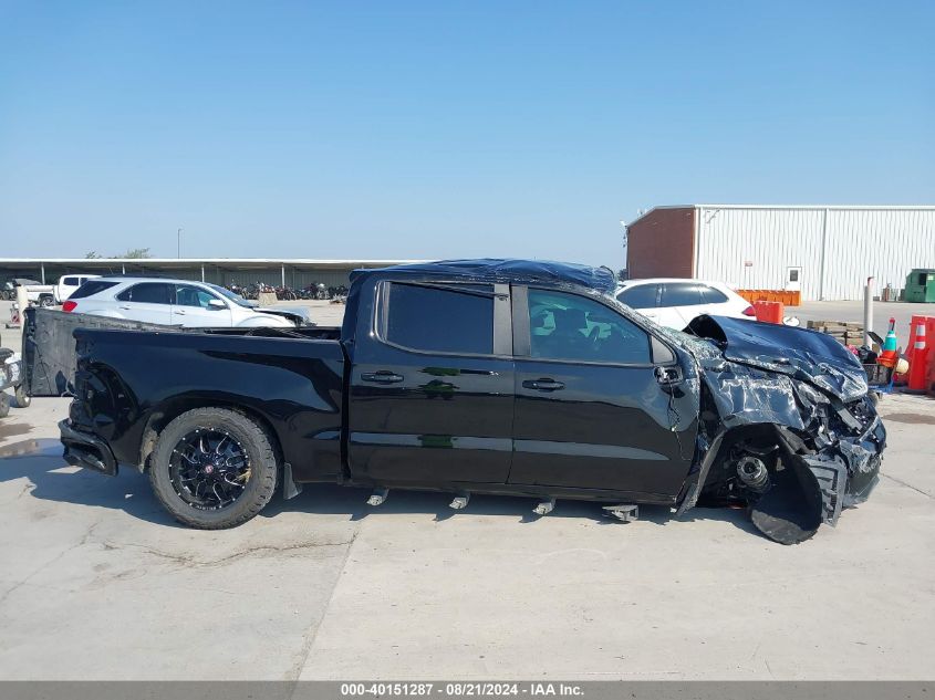 2019 Chevrolet Silverado K1500 Rst VIN: 1GCUYEEDXKZ100673 Lot: 40151287