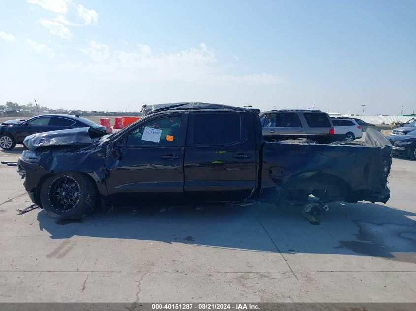 2019 Chevrolet Silverado K1500 Rst VIN: 1GCUYEEDXKZ100673 Lot: 40151287