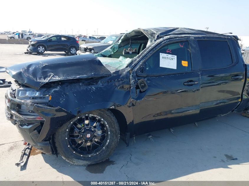 2019 Chevrolet Silverado K1500 Rst VIN: 1GCUYEEDXKZ100673 Lot: 40151287