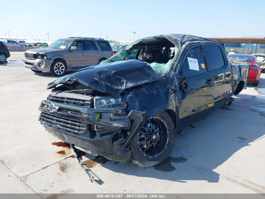 2019 Chevrolet Silverado K1500 Rst VIN: 1GCUYEEDXKZ100673 Lot: 40151287