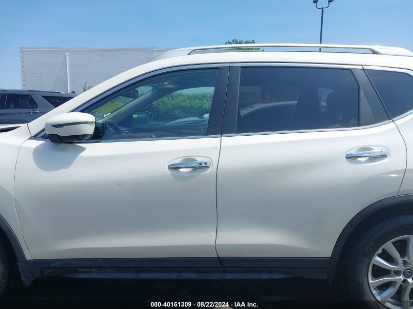 2017 Nissan Rogue Sv VIN: JN8AT2MT6HW132009 Lot: 40151309