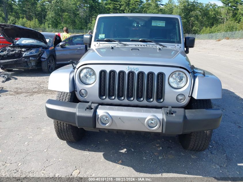 2017 Jeep Wrangler Unlimited Sahara VIN: 1C4BJWEG0HL668132 Lot: 40151315