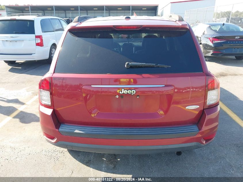 2016 Jeep Compass Latitude VIN: 1C4NJCEA1GD735613 Lot: 40151322